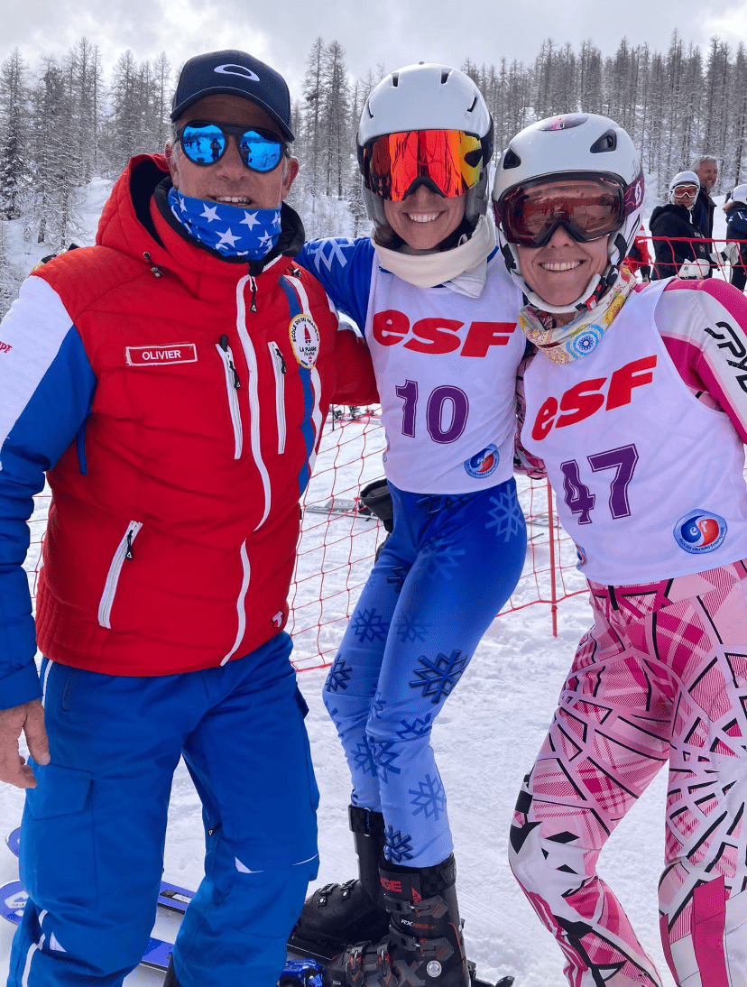O.P ski racing Olivier Petex Moniteur ski la plagne